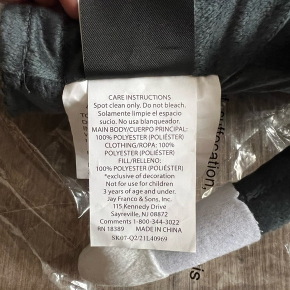 Jay Franco Addams Family Wednesday Adams Plush Stuffed Pillow Buddy Goth NWT - Picture 7 of 12